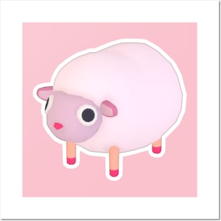 Happy Sheep Posters and Art